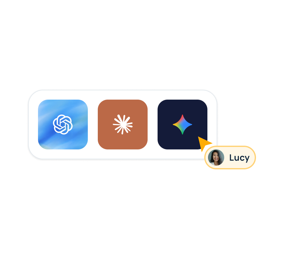 GoSearch AI workplace assistant switches between top LLMs from OpenAI, Anthropic, and Google to match the model to each task