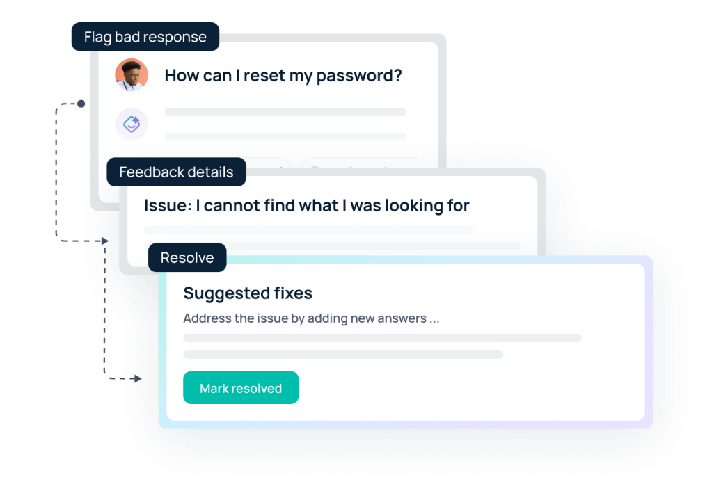 Refine AI responses and search relevance