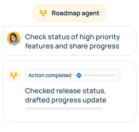 Product workflow automation that aligns priorities, identifies dependencies, and automatically updates stakeholders